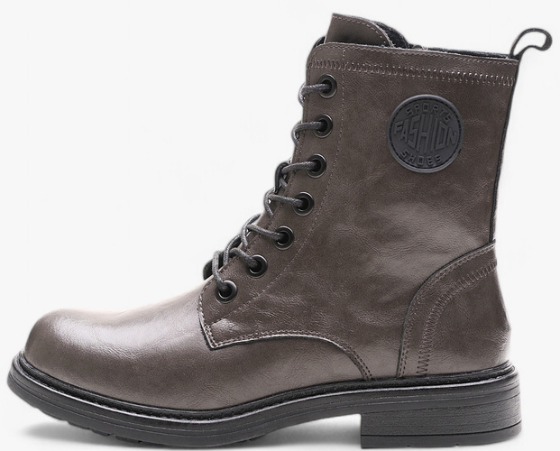 Sergio Leone DBT682-SCISZ women's winter boots graphite size 37-41