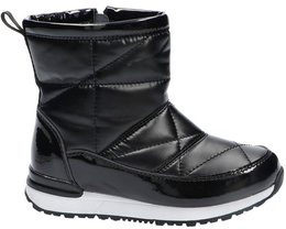 American Club CES-145 children's snow boots, black, sizes 29-36