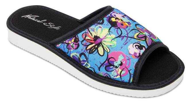 Meteor DV033 ALA women's slippers pink and blue size 36-41