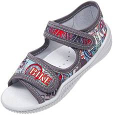 Tenisówki dziecięce Viggami ROMEK DRUK popielate rozm.26-30