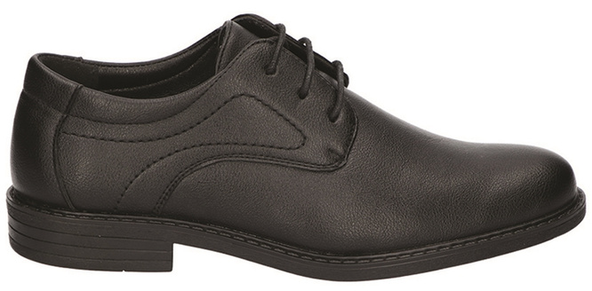 American Club CKOM-54 boys' shoes, black and navy blue, sizes 34-38