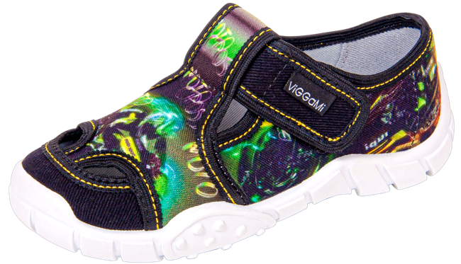 Children's sneakers Viggami ADAŚ MOTOR green size 26-33