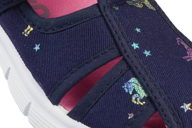 Children's sneakers KDX BRBS22-013NA navy blue size 22-30