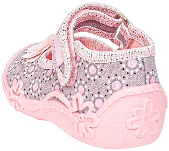 Children's sneakers Viggami TOSIA DRUK grey and pink size 18-27