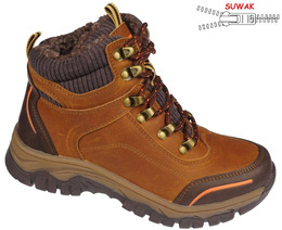 Children's winter shoes Apawwa CGD503BR brown size 32-37