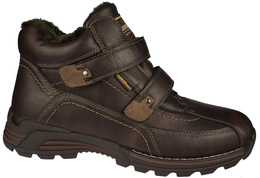 Hanson M9359-15CHBR men's winter shoes, brown, sizes 41-46