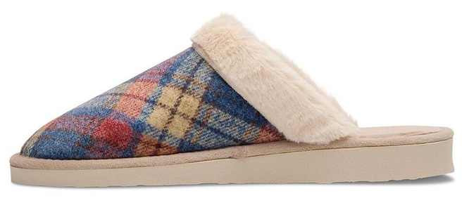 Meteor DV101 GRETA women's slippers brown, blue and pink, sizes 36-40