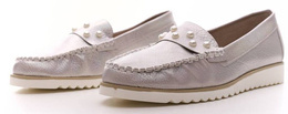 Women's ballerinas Sergio Leone DMK725BE beige size 36-41