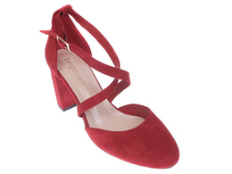 Pumps for women Sergio Leone DSK863CZMI red, size 36-40