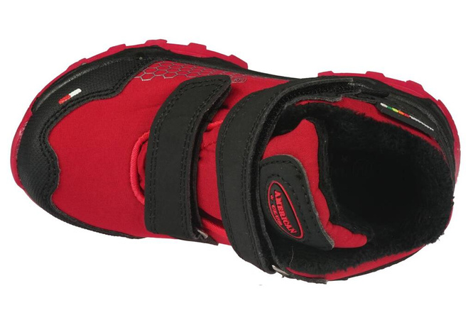 Children's winter shoes American Club AHL-33 blue or red size 22-26