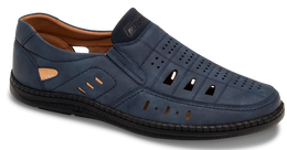 Półbuty męskie Skotnicki MP-4-7045NA granatowe rozm.40-45