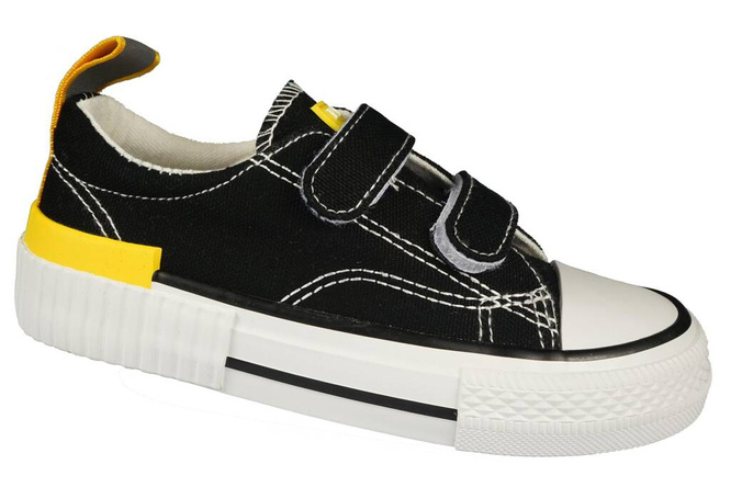 Children's sneakers BESSKY CMY007-2CBLYE black size 32-37