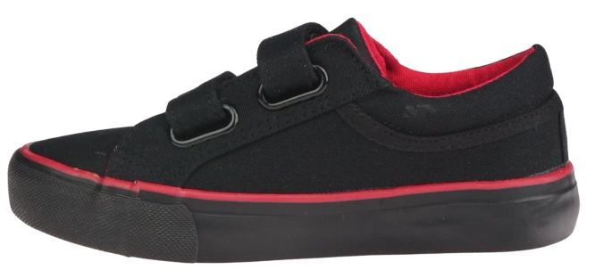 Children's trainers Clibee B-289BLRE black size 25-30