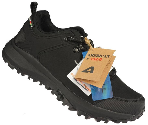 American Club DHL-141 women's sports shoes black and green size 36-41