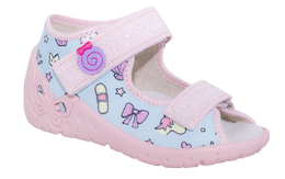 ZetPol OLIWIA children's sneakers blue-pink size 20-27