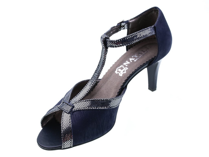 Women’s sandals  BratBut - Natalii D322GR navy blue size 36-40