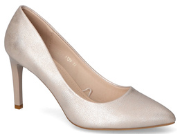 Women's high heels Sergio Leone D1339PE gold size 36-40