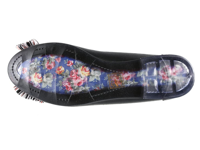 Women's ballerinas Sergio Leone DBL605CZ black size 36-40