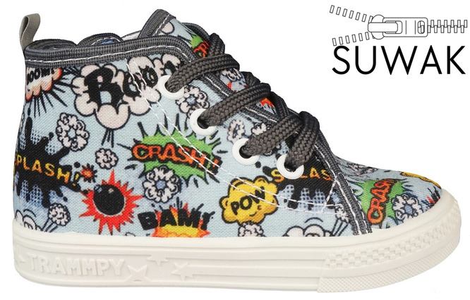 ZetPol JULEK BOOM children's sneakers blue size 18-27