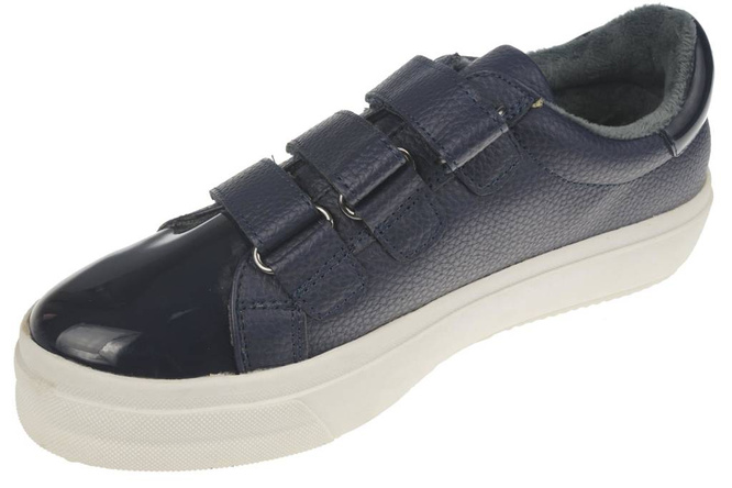 Buty sportowe młodzieżowe ocieplane Fabs D470304.401 granatowe rozm.36-41