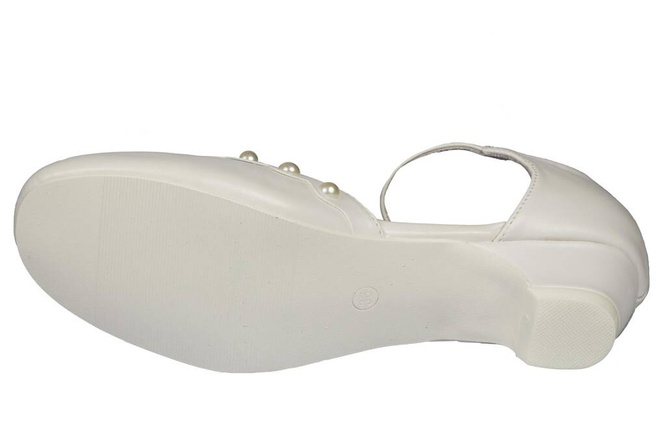 American Club CKOM-59 girls' shoes, white, sizes 36-38