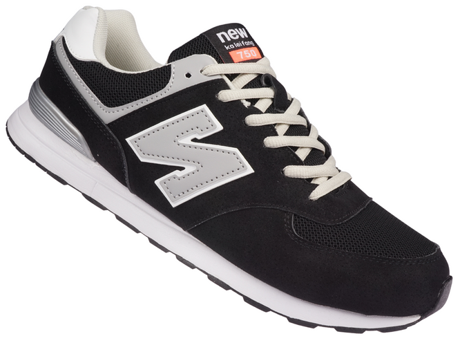 Buty sportowe męskie Kaleifang MY99-2B czarne rozm.41-46