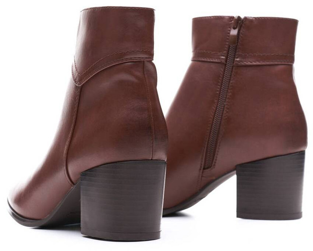 Buty zimowe damskie Sergio Leone DBT631BRSK brązowe rozm.36-40