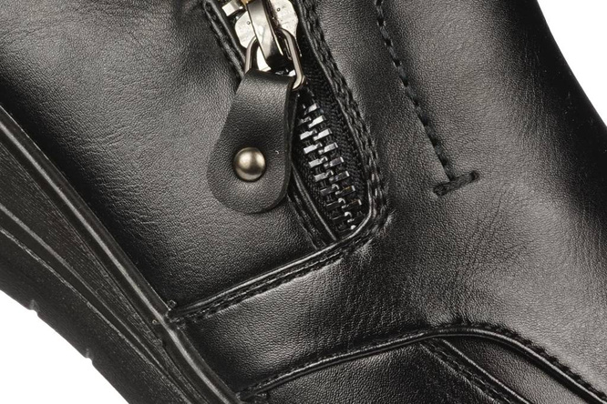 Półbuty damskie Le Scarpe DA7086-1BL czarne rozm.36-41