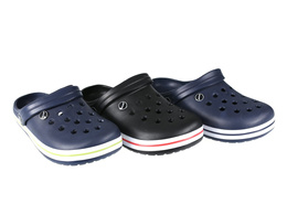 Women's pool slippers Sunlanse DH133-2 navy blue, green and red, size 36-41