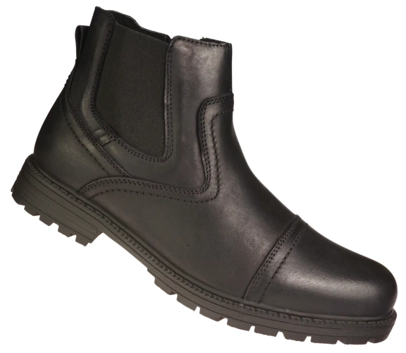 Sztyblety męskie American Club MCY-131 czarne i brązowe rozm.41-45