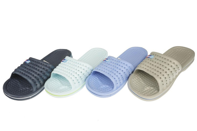 Women's pool slippers Sunlanse DH610 navy blue, mint, gray or blue size 37-41