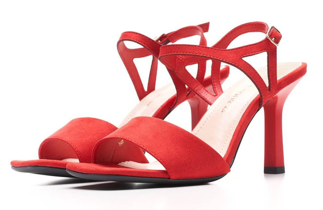 Women's sandals Sergio Leone DSK902CZEMI red size 36-41
