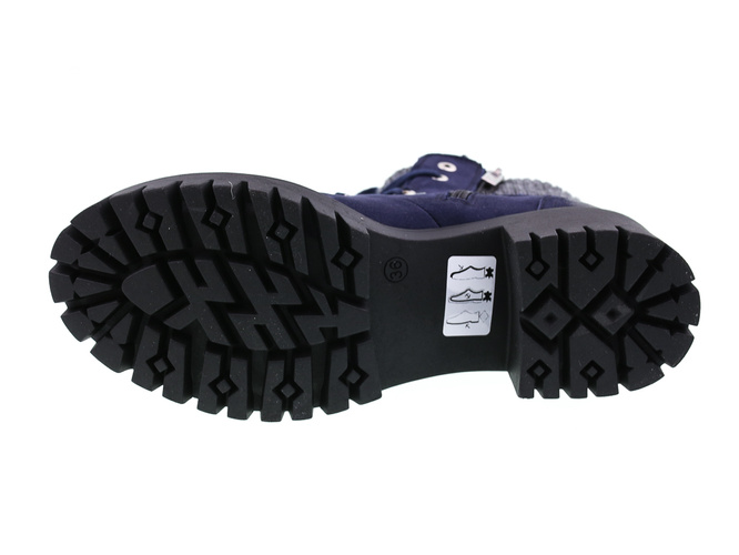 Women's winter shoes Bratbut-Natalia D292GRNU navy blue size 36-41