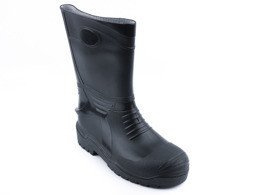 Gumiaki męskie Łukpol MN410 czarne, zielone rozm.39-46