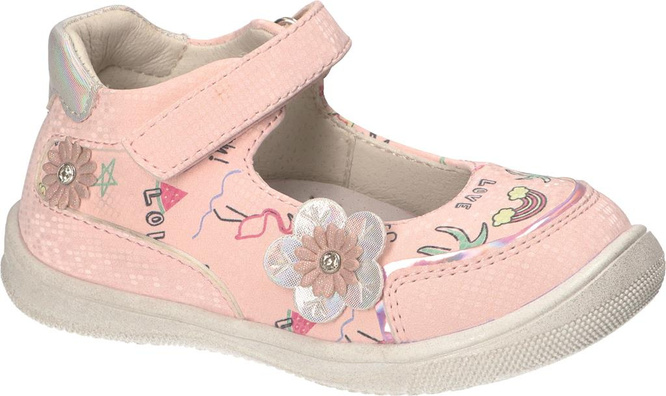 Children's shoes American Club AXD-51 pink and gray, sizes 23-27
