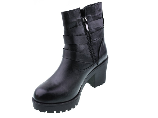 Winter boots for women Bratbut-Natalia D348CZLI black size 36-41