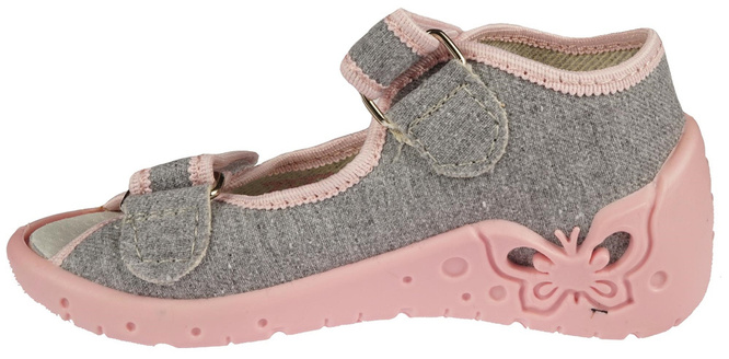 Gray sneakers ZetPol OLIWIA GRAY gray size 20-27