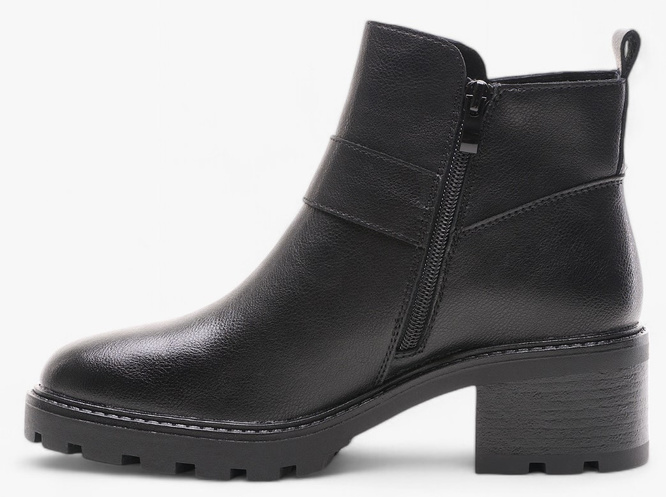 Sergio Leone DTR720-SCZ women's Chelsea boots black size 36-40