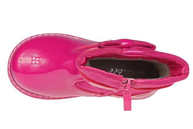 Children's winter shoes Clibee AH-114PE pink size 21-26