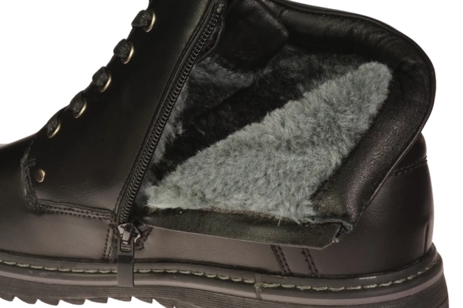 Men’s boots Skotnicki MB-4-0756BL black size 41-46