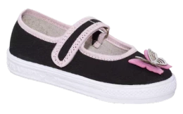 Tenisówki dziecięce ZetPol HANIA czarne rozm.26-31