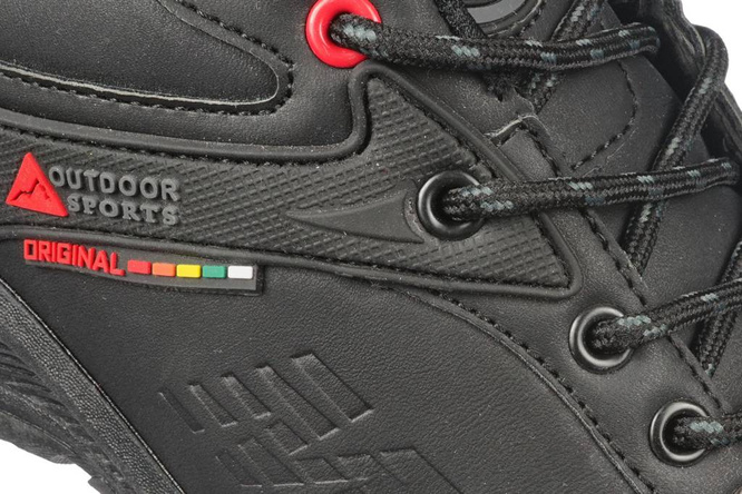 Men's sports shoes Badoxx MMXC-8419BLRE black size 41-46