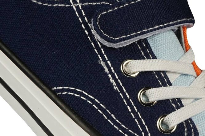 Children's sneakers BESSKY BMY005-2NALTBU navy blue size 26-31