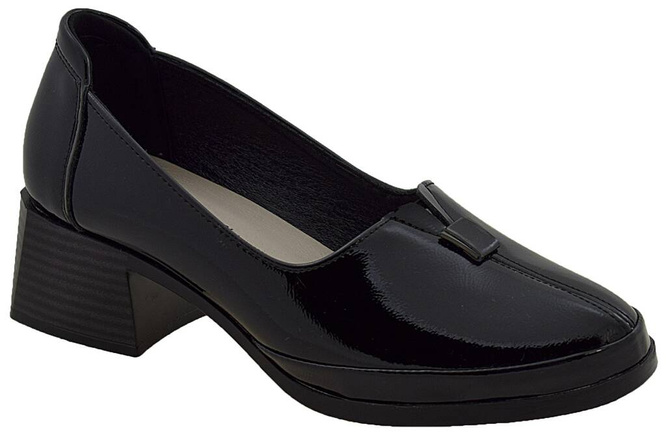 Sandway D3321-6CZ women's shoes, black, sizes 36-41