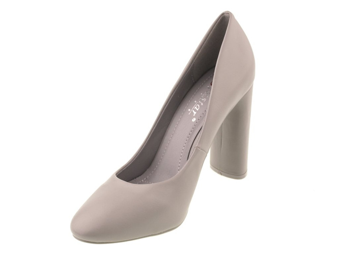 Czółenka damskie SeaStar DLEO28PGY popielate rozm.35-40