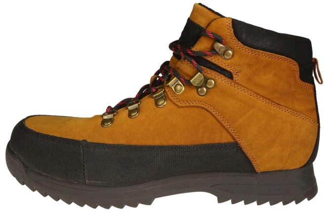 Obuwie przejściowe męskie American Club MCY-92 czarne i camelowe rozm.41-45