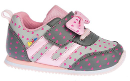 Children's sports shoes Club ABS-11 pink, fuxia size 22-26