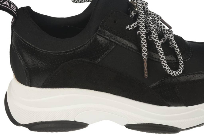 Women's sneakers Fabs D470558. 801 black sizes 36-41