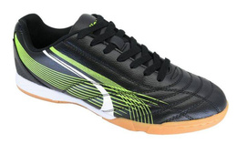 Men's indoor shoes Atletico R2412BLGR black-green size 36-46