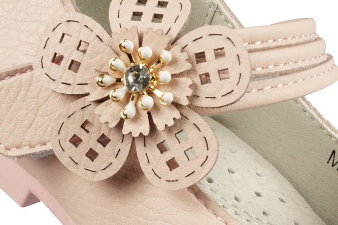 Children's ballerinas Apawwa AMC323PI pink, size 20-25